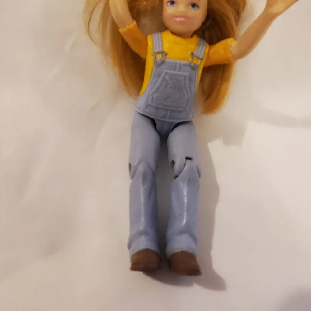 Fisher‎ Price Loving Family Dollhouse Girl Sister Camper Camping Rider Doll